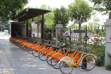 潍坊青州市调整优化92处公共自行车服务点