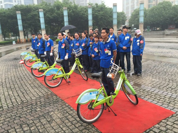 镇江润州区公共自行车维护技能竞赛成功进行