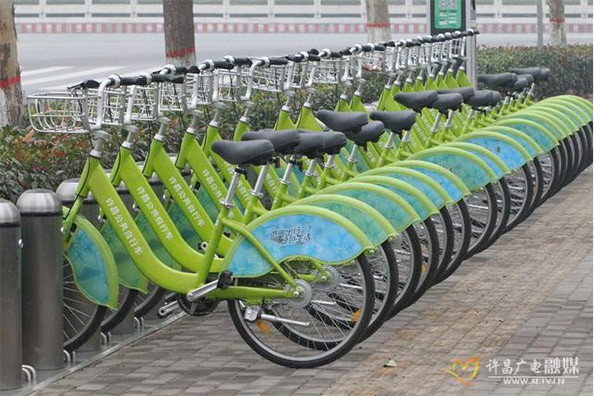 许昌小绿！公共自行车扩容工程项目已全部完工