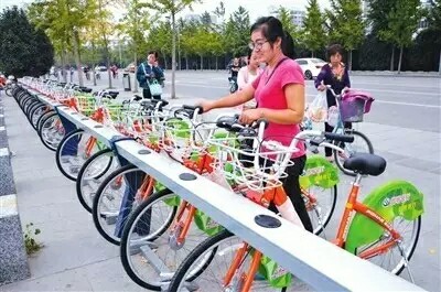 邯郸市首个县级公共自行车系统在曲周开建