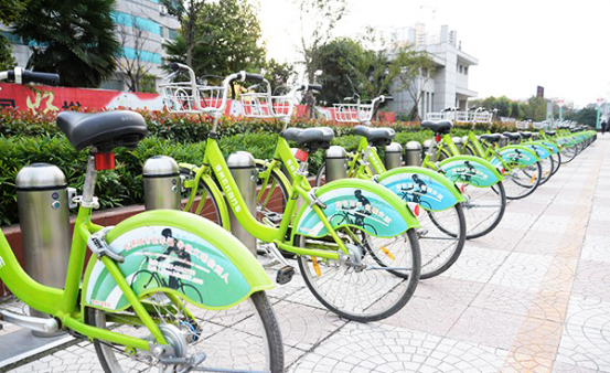 宿州市公共自行车系统覆盖 城市建成区85%