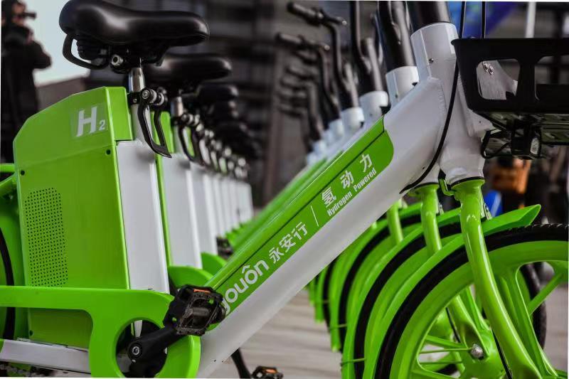 永安行氢燃料电动车常州首发 邀市民试骑“尝鲜”0