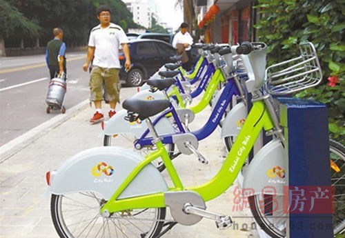 珠海：五千辆公共自行车租赁20日正式启用