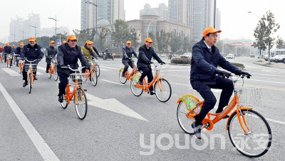 宜兴：公共自行车服务系统已正式启用