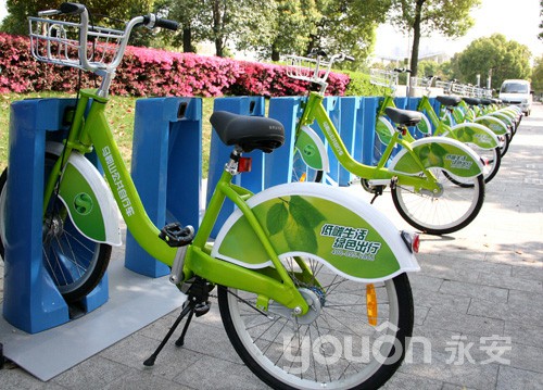 “小绿”  引领慢行交通风潮——安徽2017年将实现公共自行车16市全覆盖