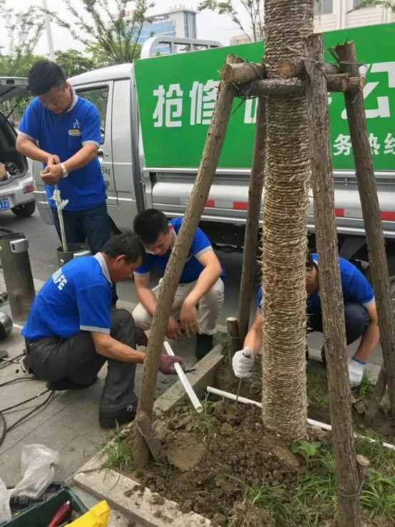 “互帮互助 ,资源共享”淮安分公司助泗洪分公司完成站点安装工作