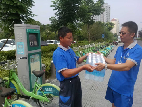 “炎炎夏日，爱心解暑”永安各地开展夏日送清凉活动