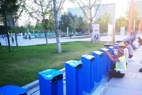 甘肃省庆阳推进市区便民公共自行车项目建设