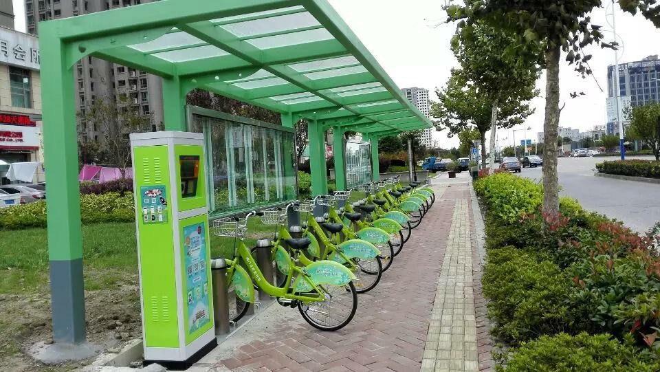 南通海门公共自行车扩容工程投入运营