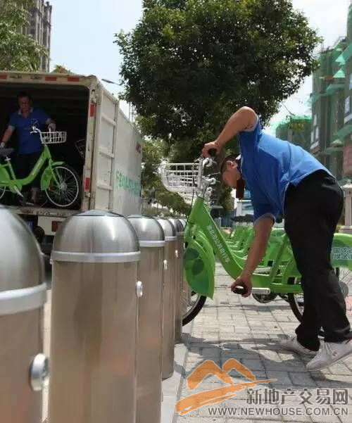 淮北公共自行车新增30个站点 开始陆续投入使用