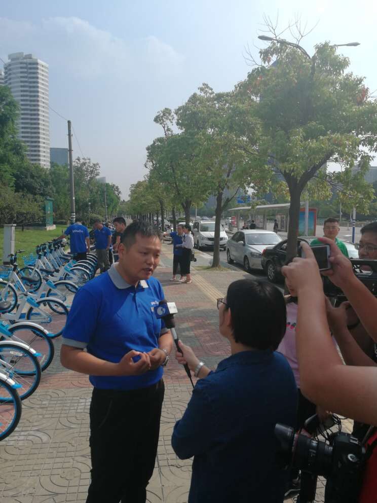 永安行共享单车亮相通城