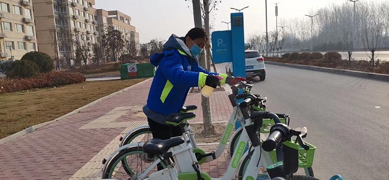 疫情逐渐向好，共享单车成为市民出行首选2