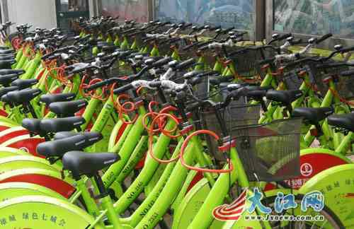 想租车？自备锁！红谷滩新换公共自行车成市民负担