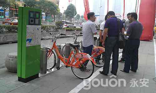 徐州：公共自行车首批站点基础建设完工