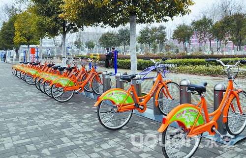 永城市投放600辆公共自行车