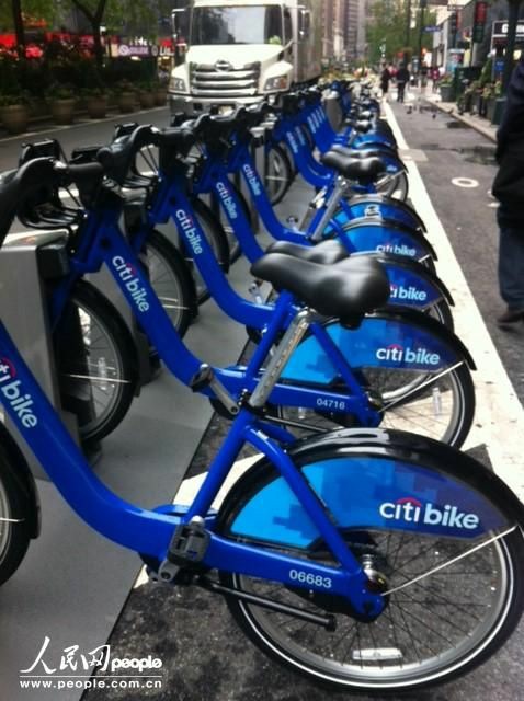 citi  bike自行车共享项目令纽约成为“自行车城市”